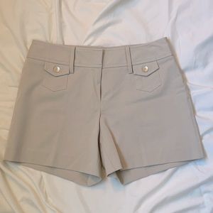 Express 3/4 khaki shorts